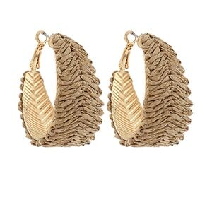 Graduated Raffia Hoops